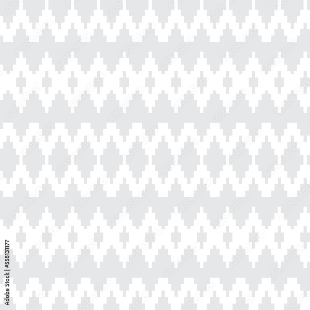Argyle Fair Isle Seamless Pattern Design