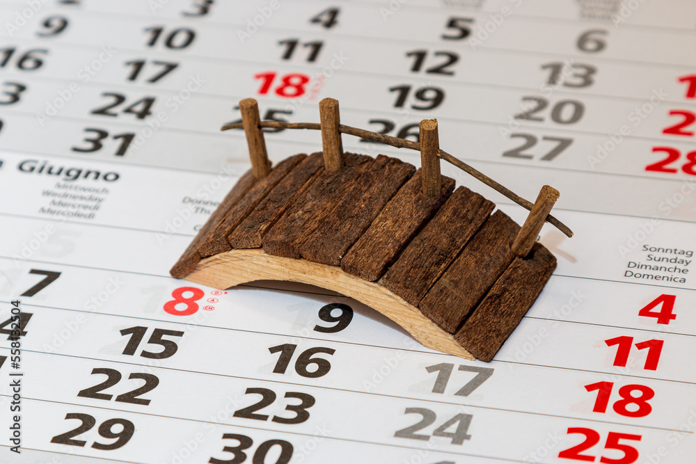 8 Juni 2023 Fronleichnam 2023 Mit Freitag Als Brückentag Stock Photo