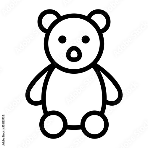 teddy bear icon