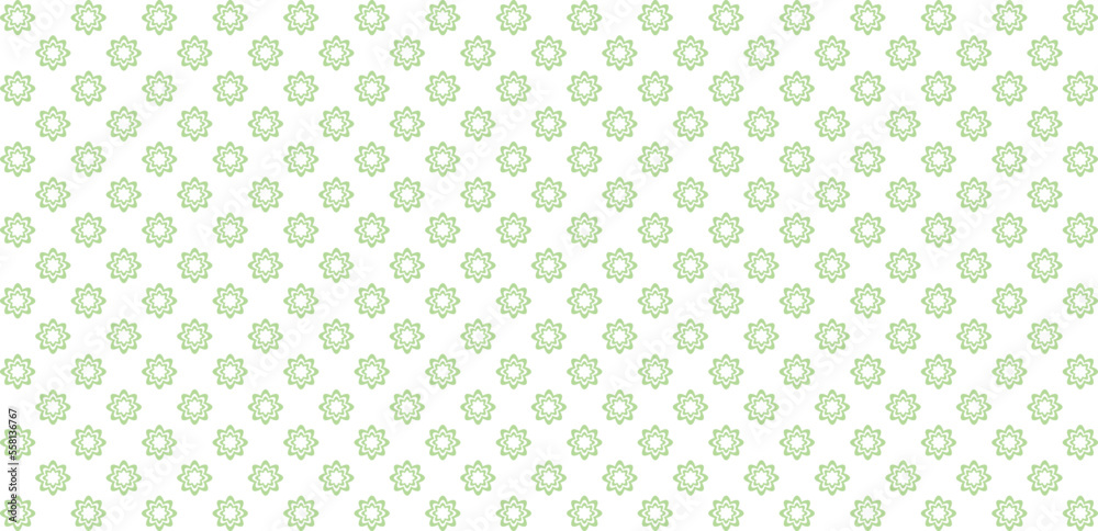 illustration of vector background with green colored abstract pattern