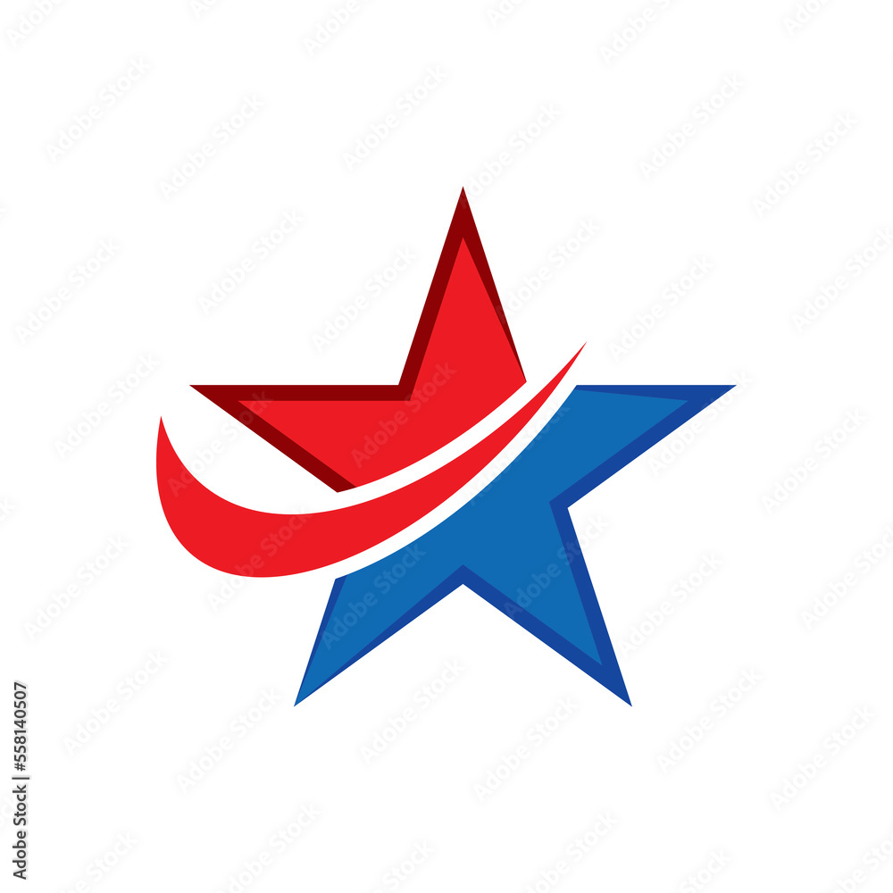 Star icon template Star icon template