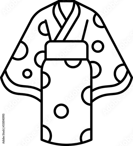 kimono  icon