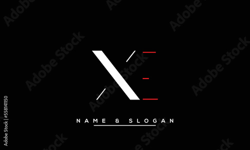 XE,  EX,  X,  E   Abstract  Letters  Logo  Monogram