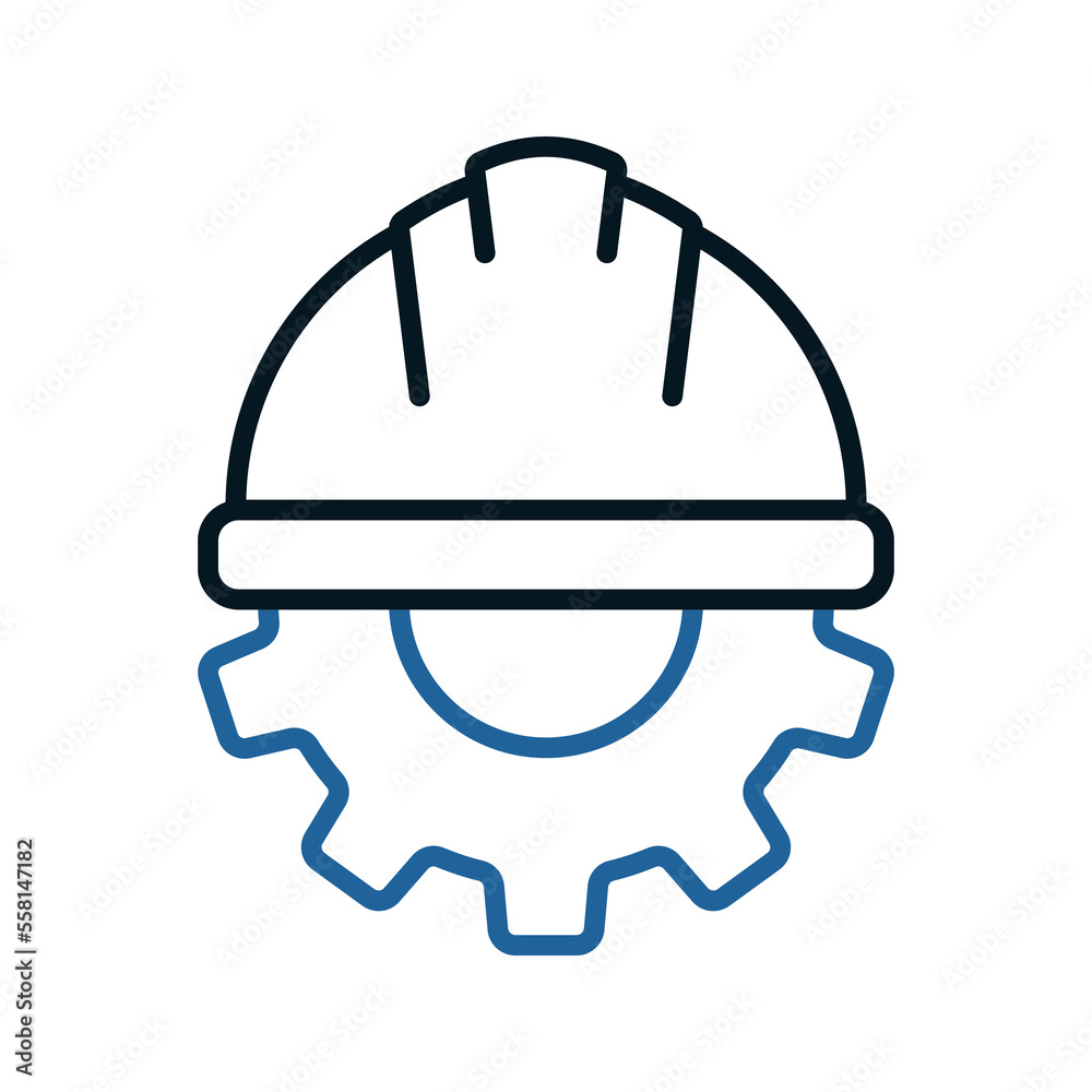 Hard hat icon. sign for mobile concept and web design. vector illustration Hard hat icon. sign for mobile concept and web design. vector illustration
