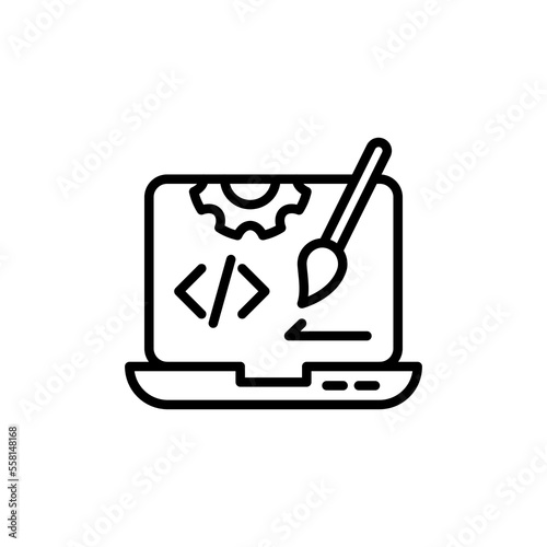 Development  icon in vector. Logotype