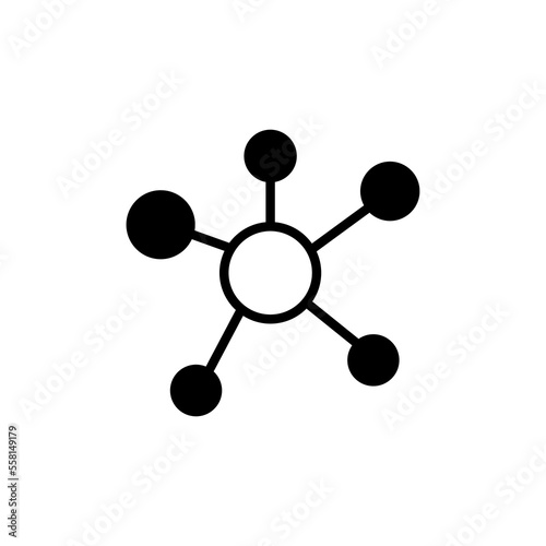 Mind Map icon in vector. Logotype