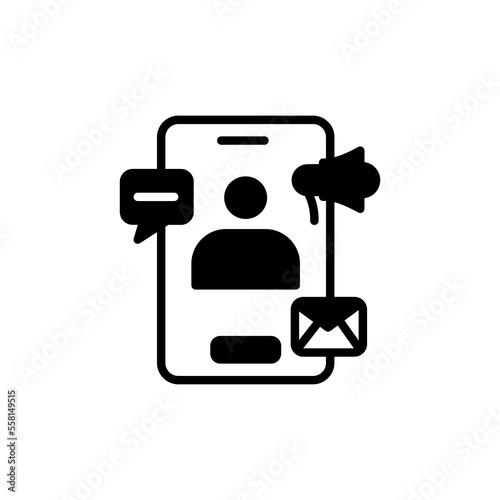 Social Media Campaign icon in vector. Logotype