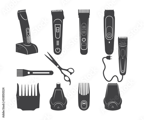 Hair cutting machine SVG, , hair stylist, cosmetology, beauty salon, hairdresser scissors, beautician, salon life