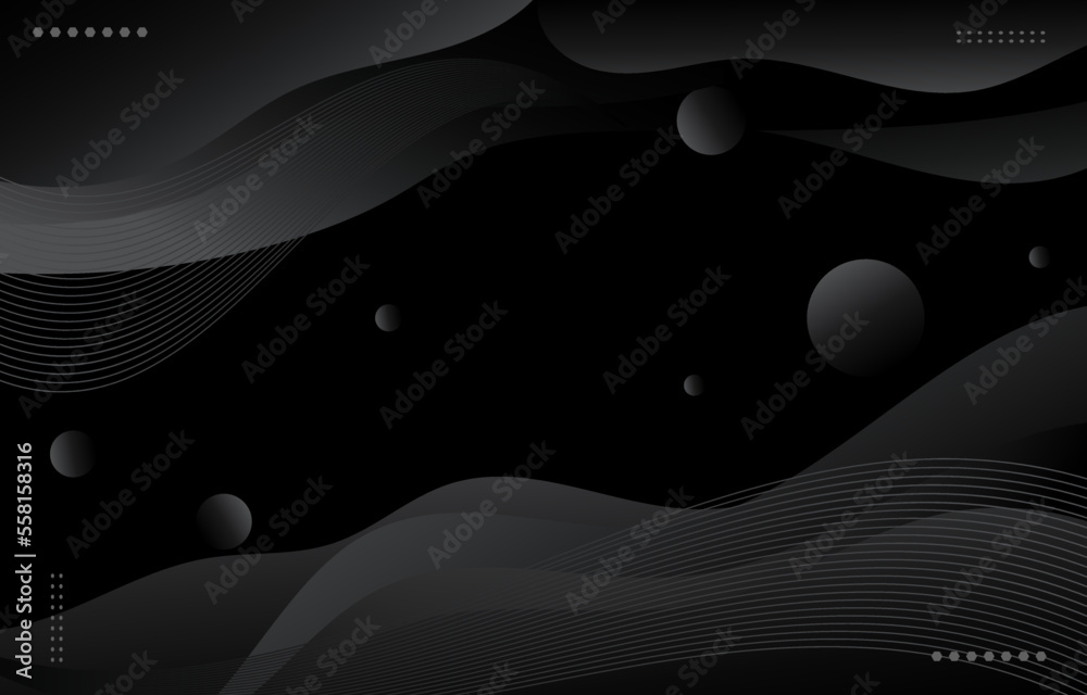 black and white abstract background with gradient color