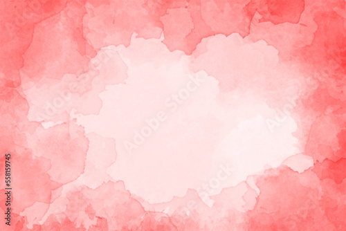 Pink watercolor abstract background