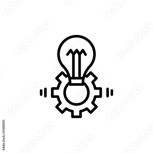 Idea Development icon in vector. Logotype