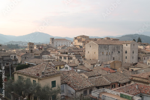 Fototapeta Naklejka Na Ścianę i Meble -  Alatri Frosinone Lazio Italy historic village-