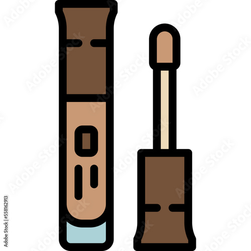 concealer line filled icon