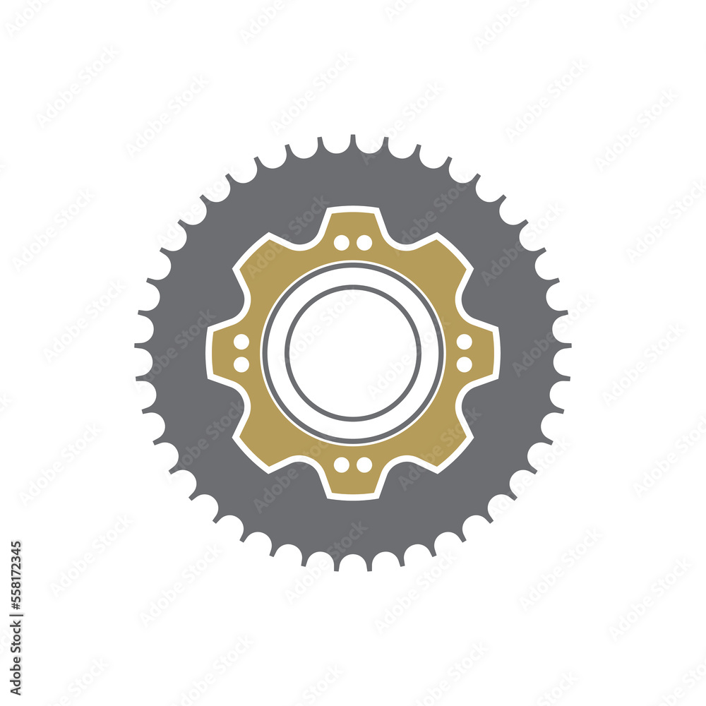 Gear Logo Template vector icon illustration design Gear Logo Template vector icon illustration design
