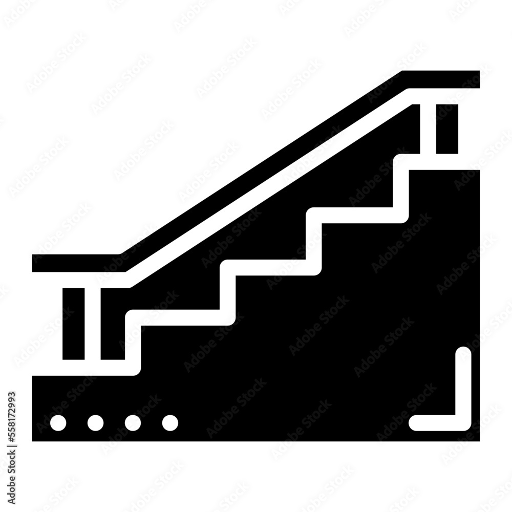 stairs glyph 