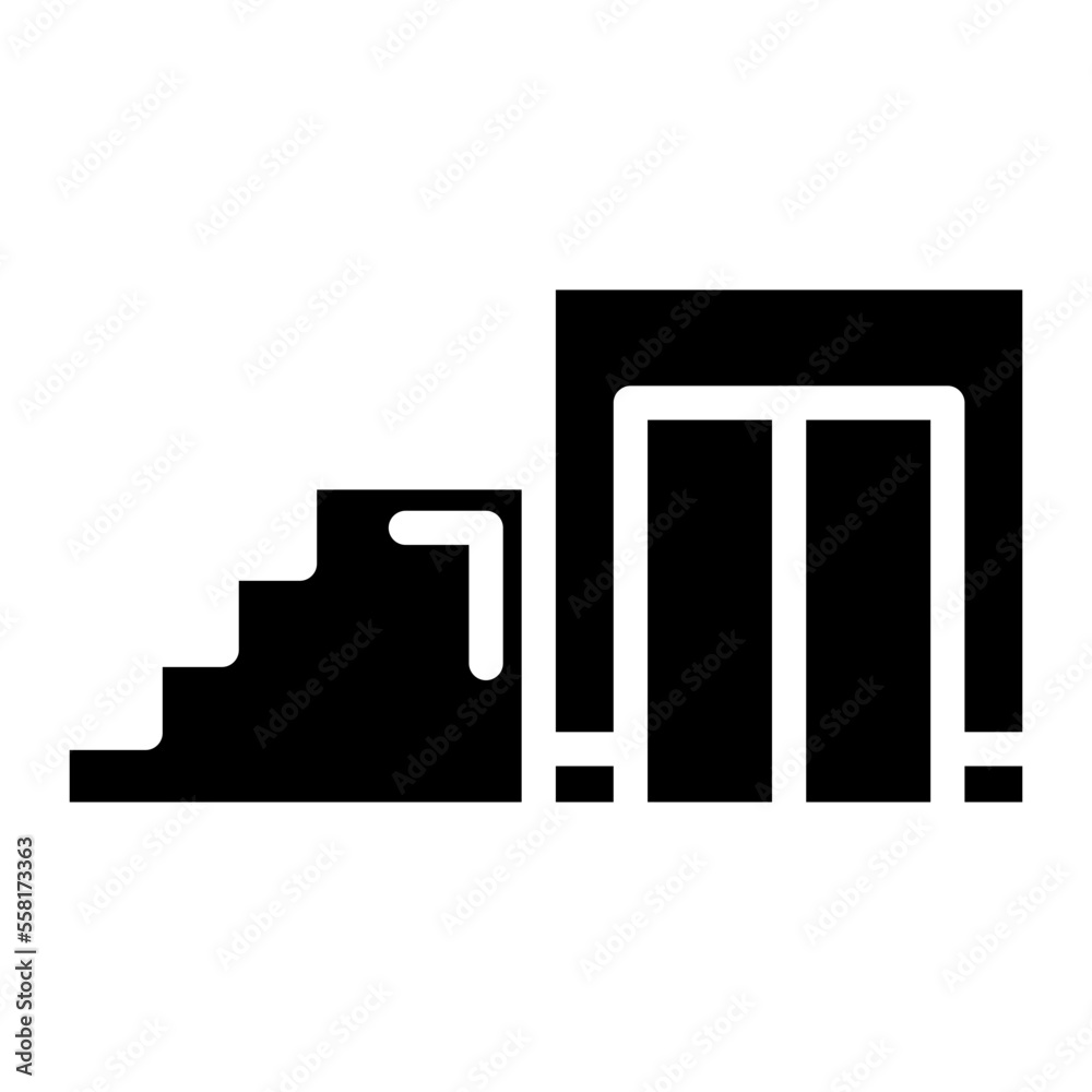 stairs glyph stairs glyph