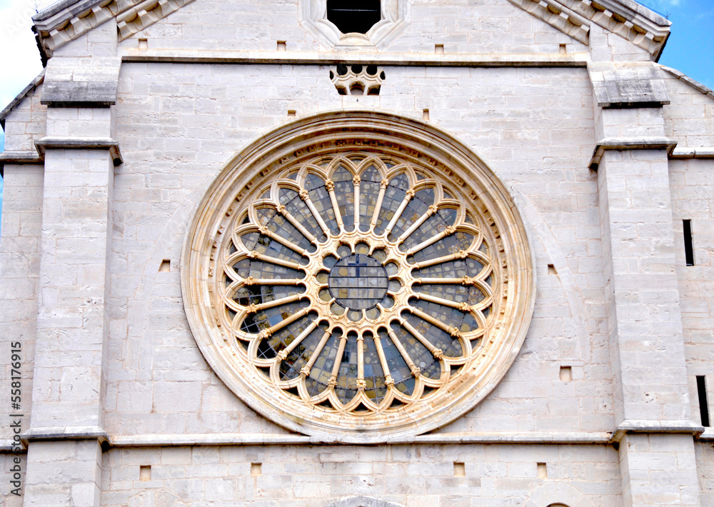 Cistercian Abbey of Fossanova, rose window