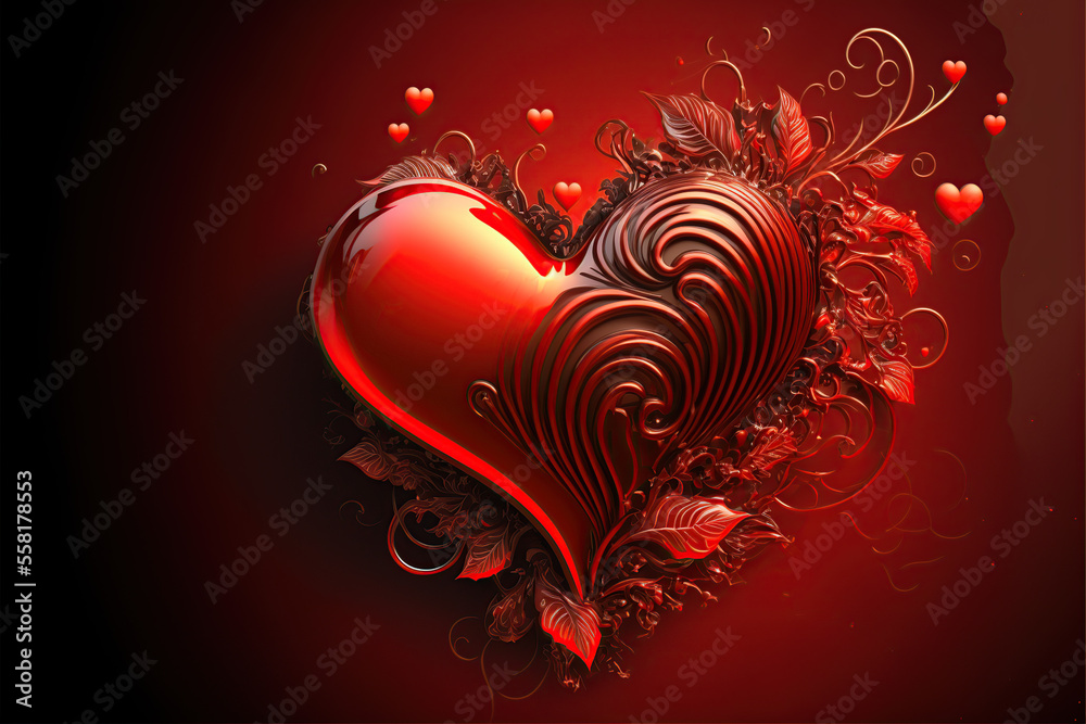 Valentine's Day beautiful background publicity Valentine's Day beautiful background publicity