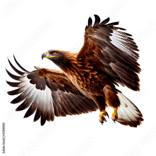 Fotótapéta eagle in flight AI generative AI generative