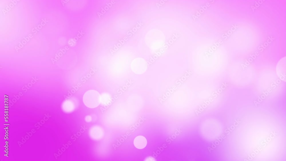Purple abstract background with bokeh