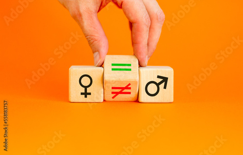 Bild auf Leinwand Symbol for gender equality