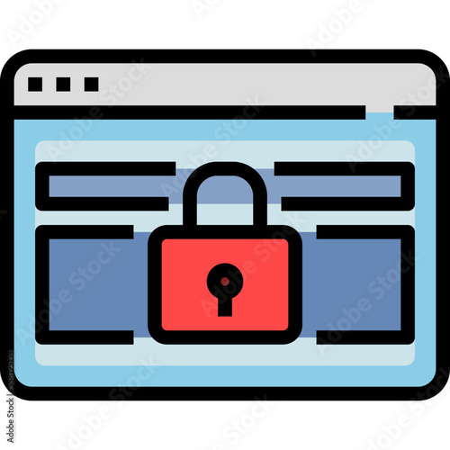 website privacy icon