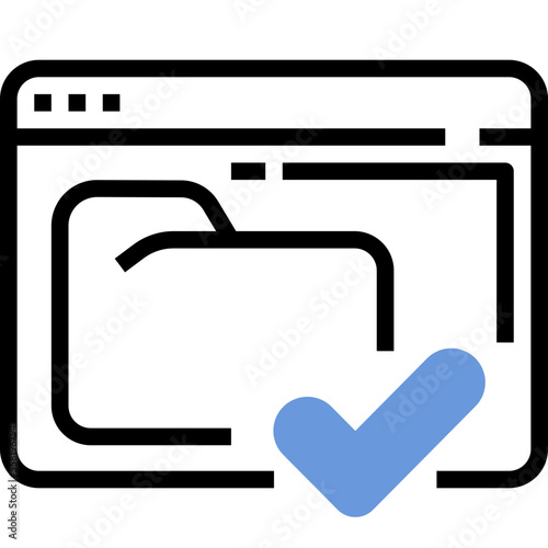 Browser approve program icon