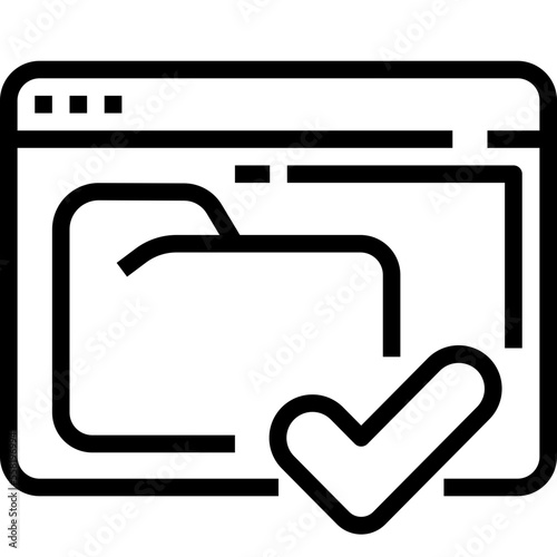 Browser approve program icon