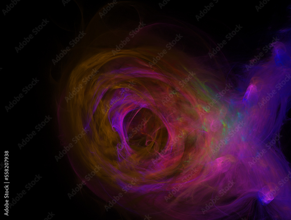 Imaginatory fractal abstract background Image