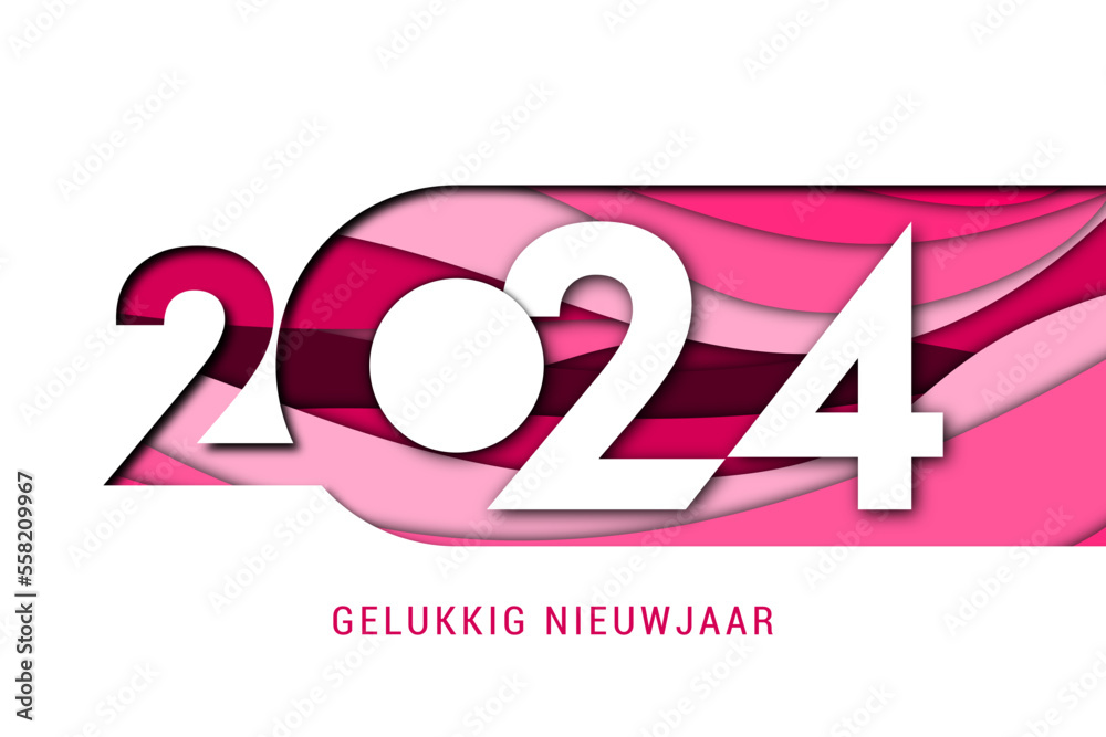 2024 - gelukkig nieuwjaar 2024