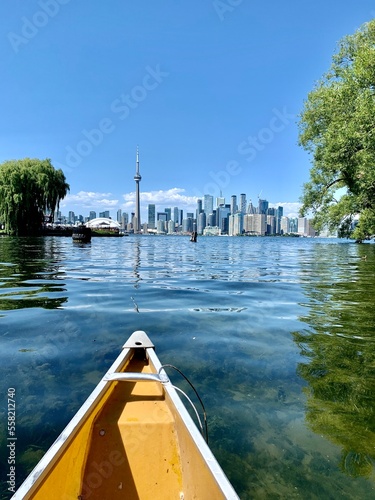 Photography Toronto skyline from the islands
