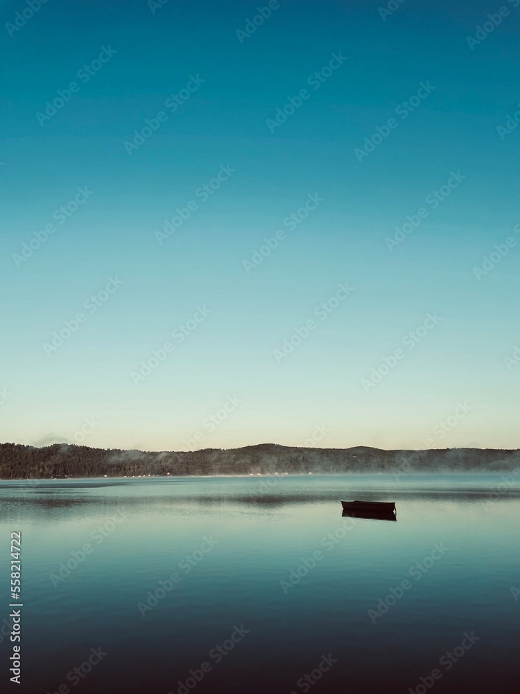 boat on the river