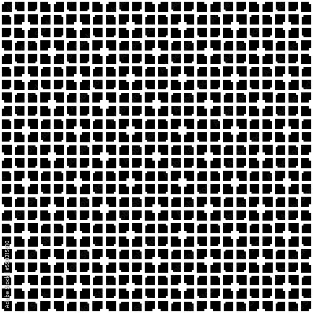 Black and white seamless abstract pattern. Background and backdrop. Grayscale ornamental design. Mosaic ornaments. Vector graphic illustration. EPS10. Black and white seamless abstract pattern. Background and backdrop. Grayscale ornamental design. Mosaic ornaments. Vector graphic illustration. EPS10.