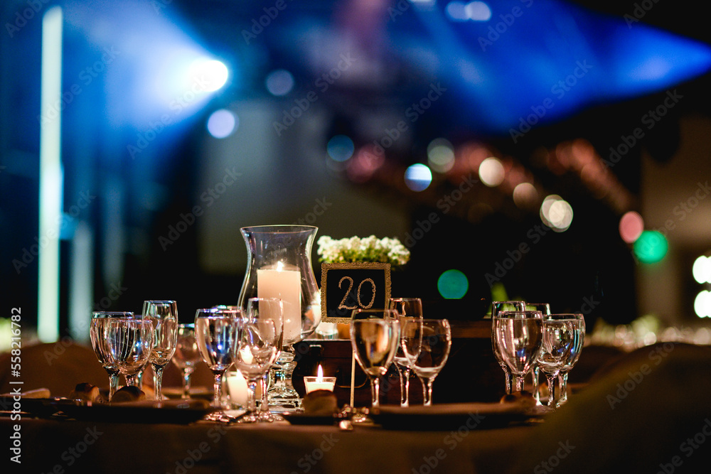 Table decoration for an event