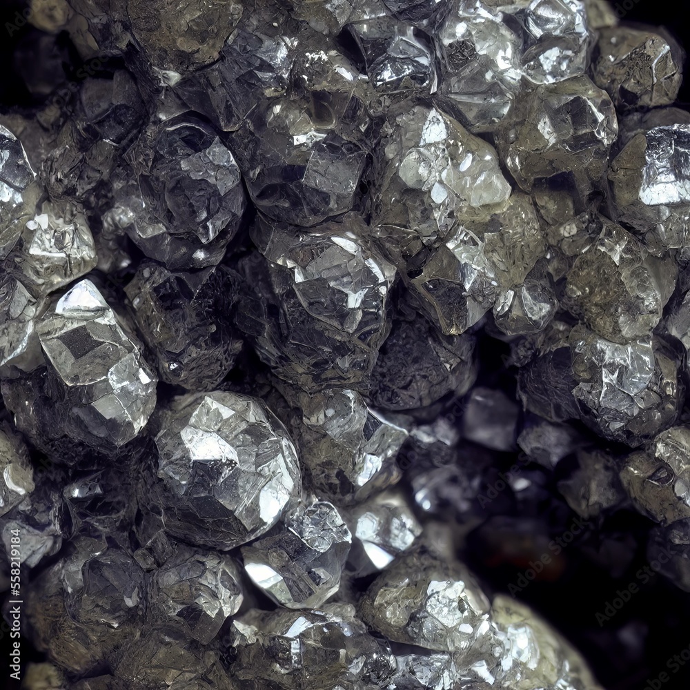 Mineral Seamless Repeating Pattern [AI Generated]