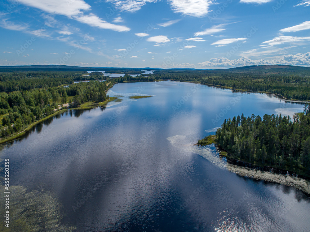 Swedish Lapland Aerial