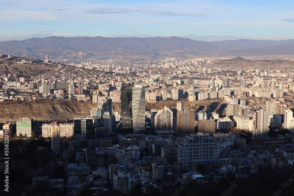 Fototapeta premium panorama of the city