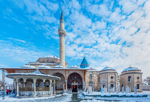 Fényképezés Mausoleum of Mevlana in Konya.