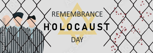 Banner for Holocaust Remembrance Day