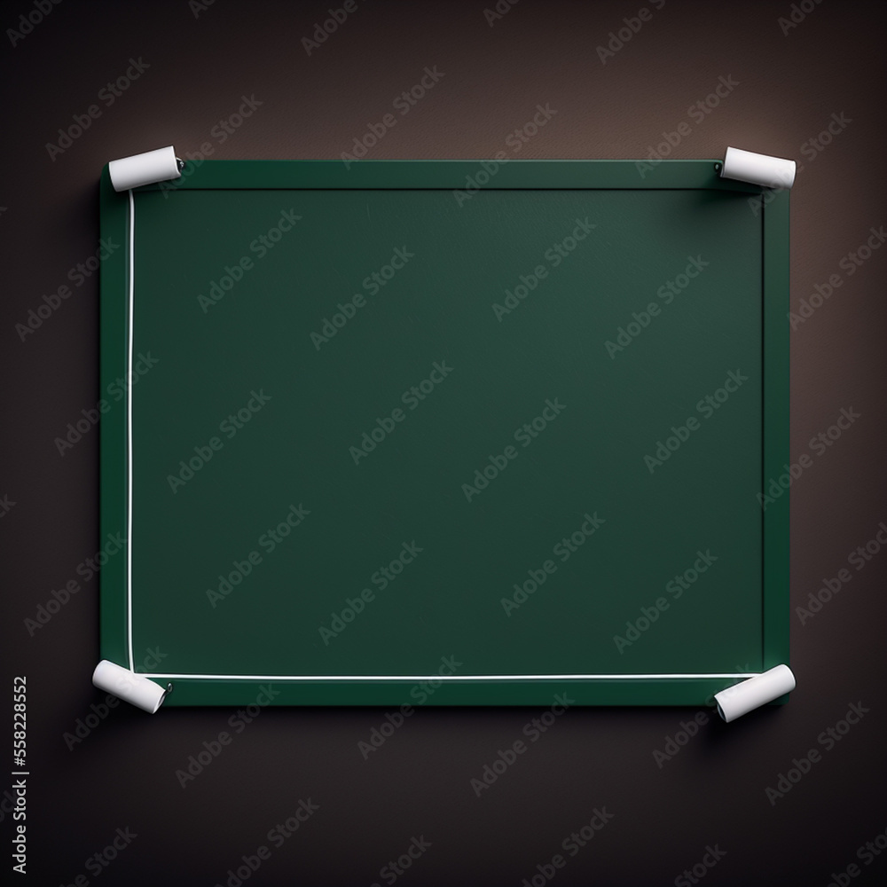 Obraz premium Empty frame with copy space for quotes or products Generative AI