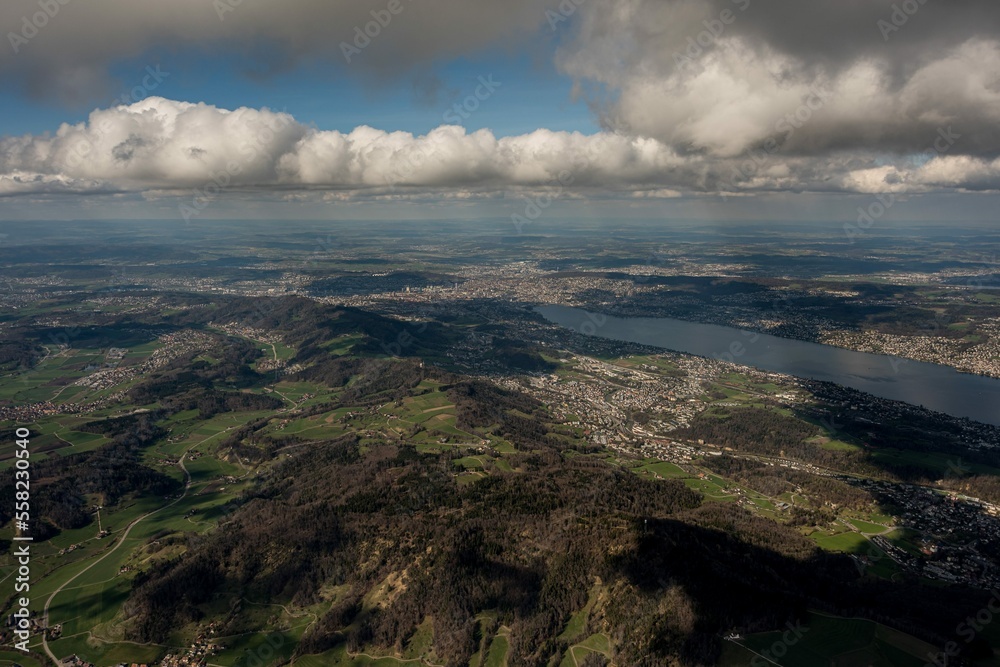 Luftbild Zürich