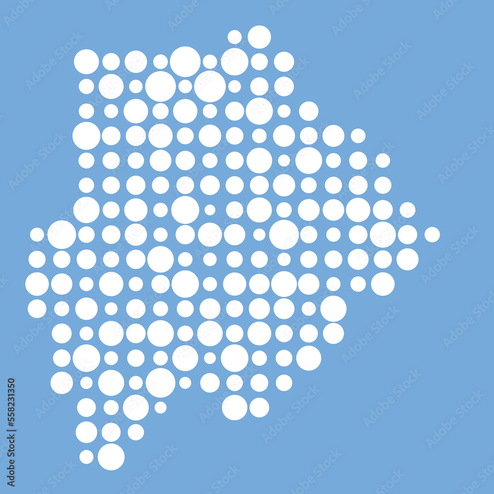 Botswana Silhouette Pixelated pattern map illustration Botswana Silhouette Pixelated pattern map illustration
