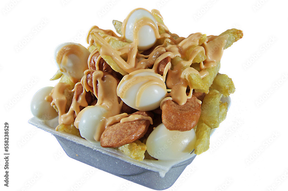 salchipapas png alta resolucion StockFoto Adobe Stock