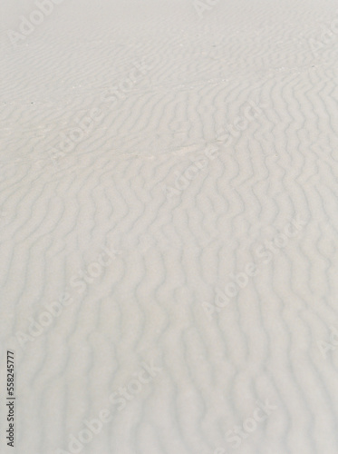 sand ripples on the beach