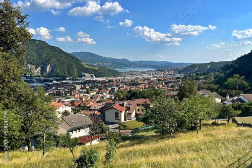 view of the township of Valmadrera photo