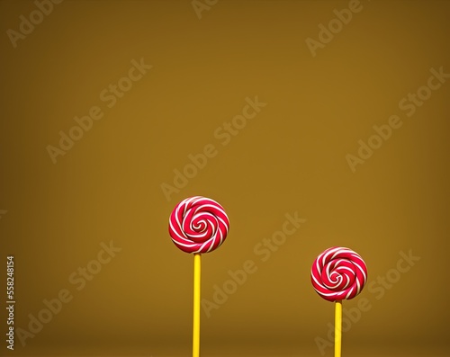 lollipop, candy on a stick