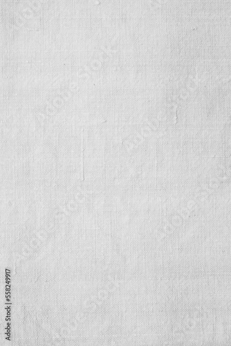 White abstract cotton towel mock up template fabric on with background. Wallpaper of artistic wale linen canvas. Blanket or Curtain of pattern and copy space for text decoration. White texture