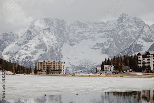 mountain village in the mountains