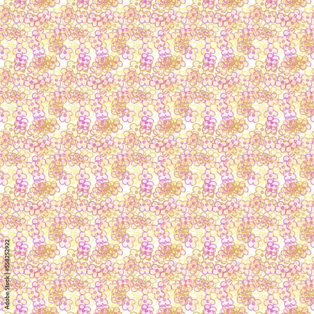 seamless pattern of flower pattern background