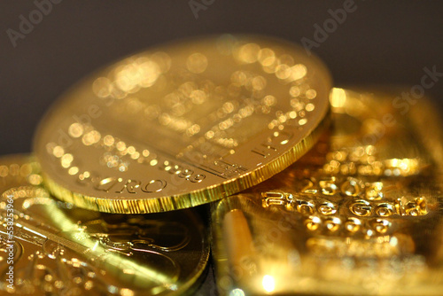 Goldmünzen für Krisen und Zeiten der Rezession.